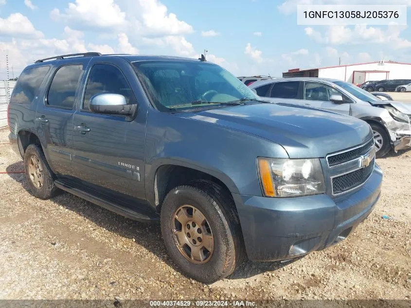 1GNFC13058J205376 2008 Chevrolet Tahoe Lt