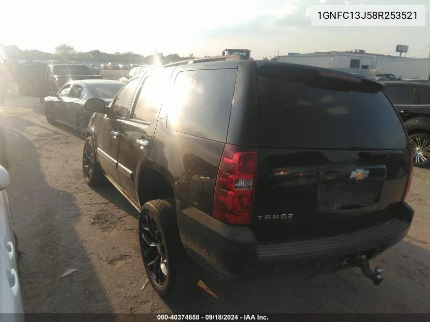 1GNFC13J58R253521 2008 Chevrolet Tahoe Ltz