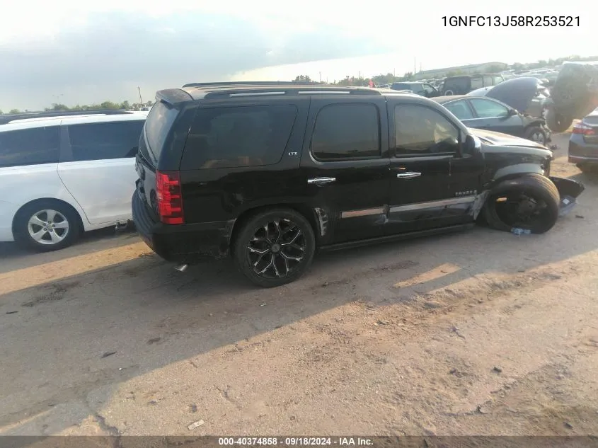 2008 Chevrolet Tahoe Ltz VIN: 1GNFC13J58R253521 Lot: 40374858