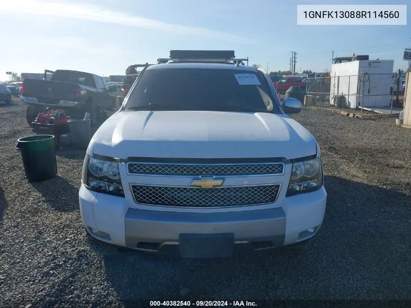 1GNFK13088R114560 2008 Chevrolet Tahoe Lt