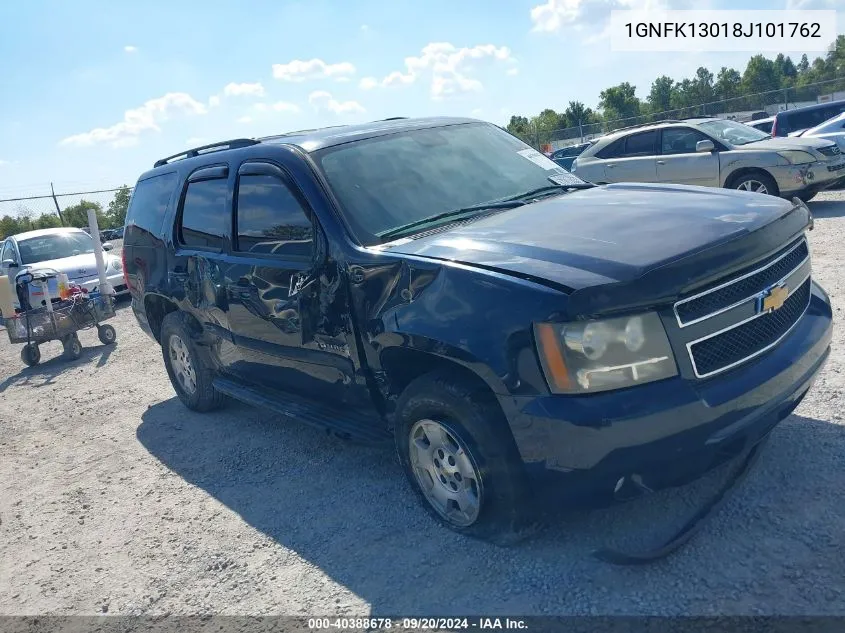 2008 Chevrolet Tahoe Lt VIN: 1GNFK13018J101762 Lot: 40388678