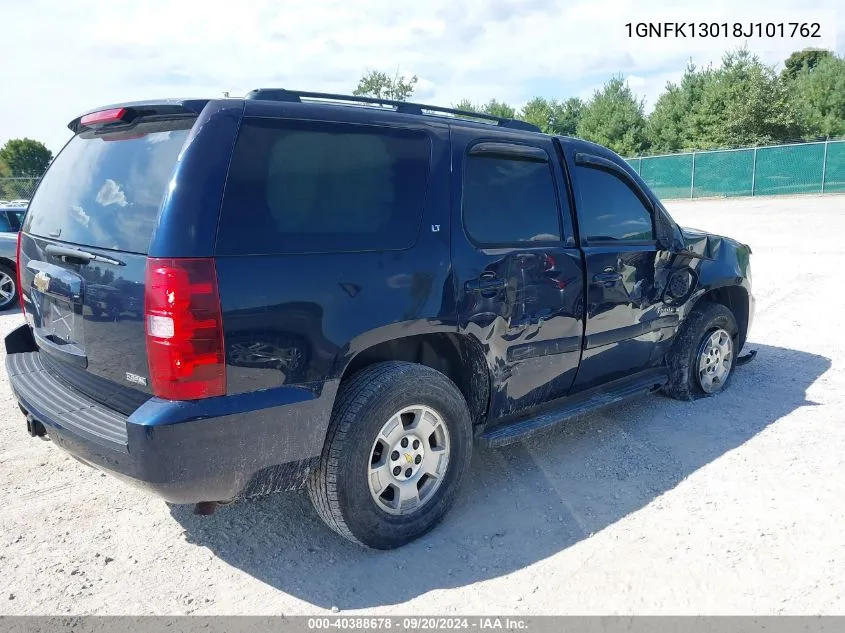 1GNFK13018J101762 2008 Chevrolet Tahoe Lt