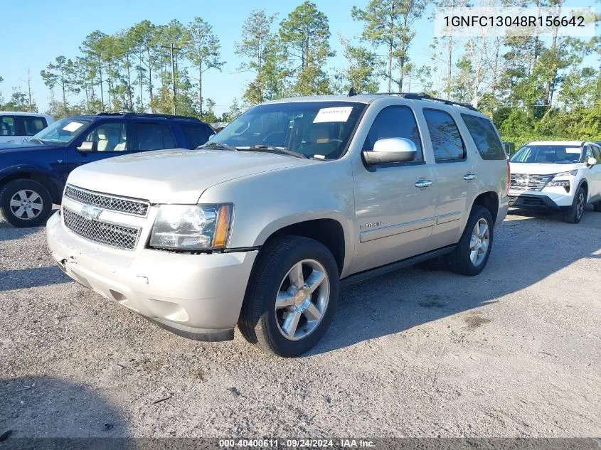 1GNFC13048R156642 2008 Chevrolet Tahoe Ltz