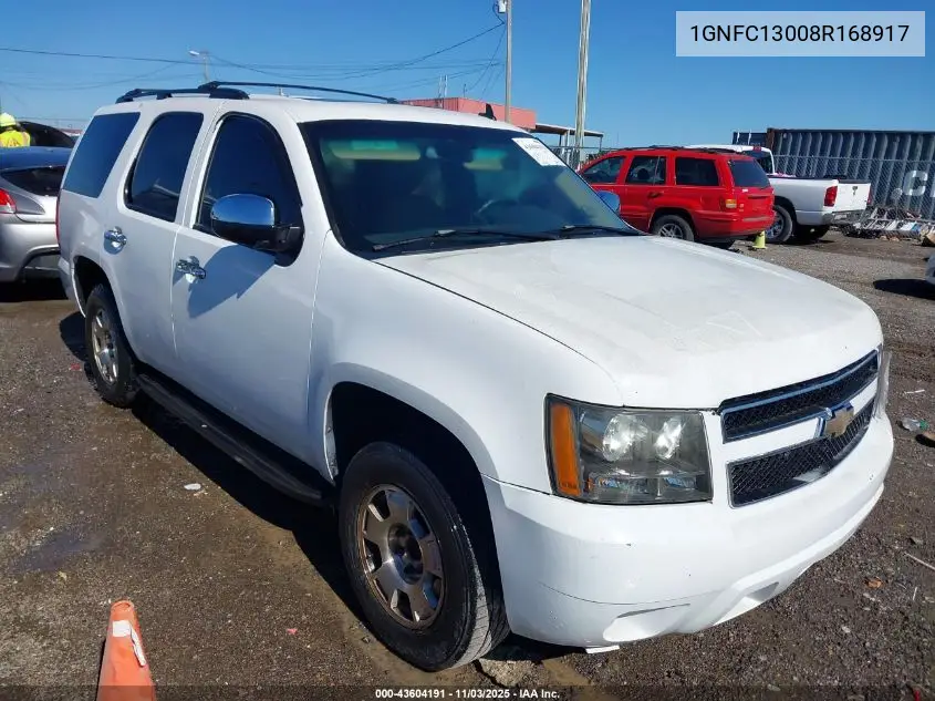 1GNFC13008R168917 2008 Chevrolet Tahoe Ltz