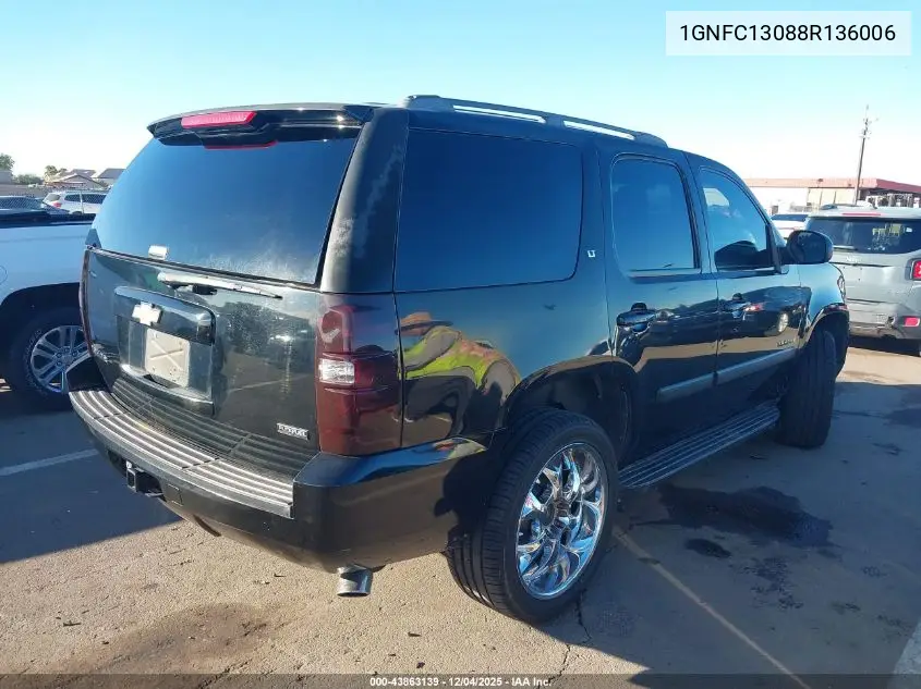 1GNFC13088R136006 2008 Chevrolet Tahoe Lt