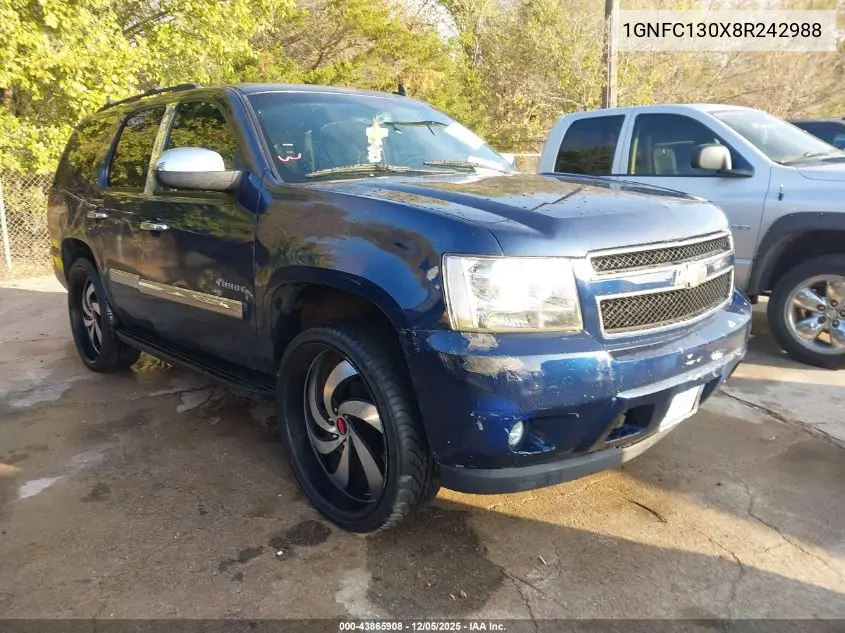 1GNFC130X8R242988 2008 Chevrolet Tahoe Lt