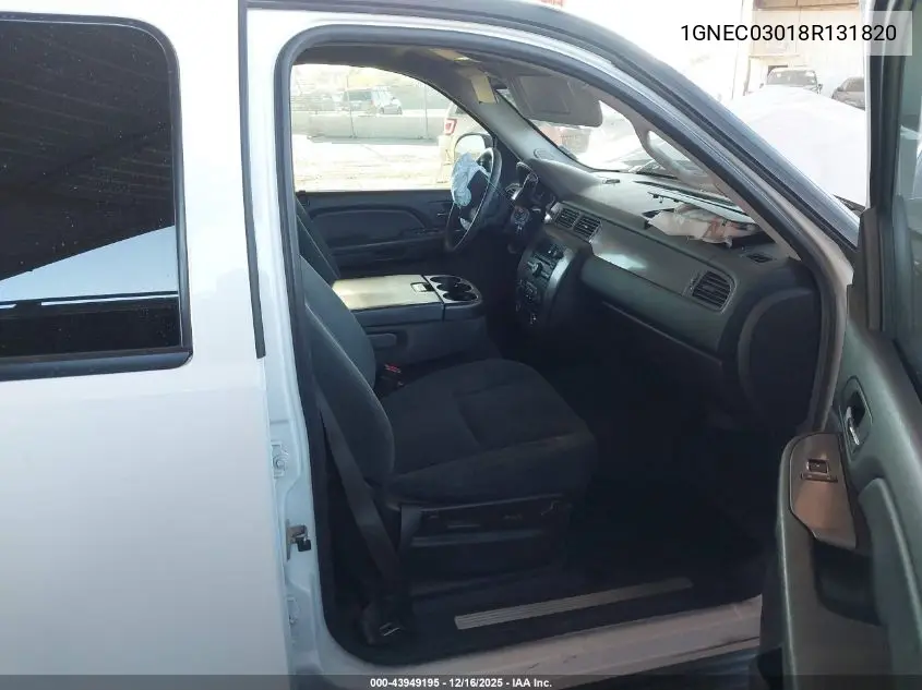 1GNEC03018R131820 2008 Chevrolet Tahoe Police
