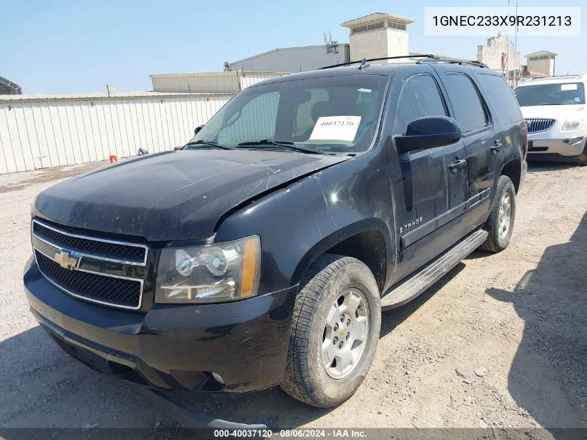 2009 Chevrolet Tahoe Lt2 VIN: 1GNEC233X9R231213 Lot: 40037120