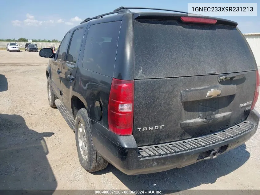 2009 Chevrolet Tahoe Lt2 VIN: 1GNEC233X9R231213 Lot: 40037120