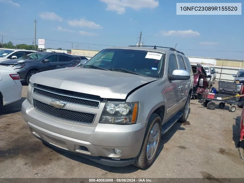 2009 Chevrolet Tahoe C1500 Lt VIN: 1GNFC23089R155520 Lot: 40053888