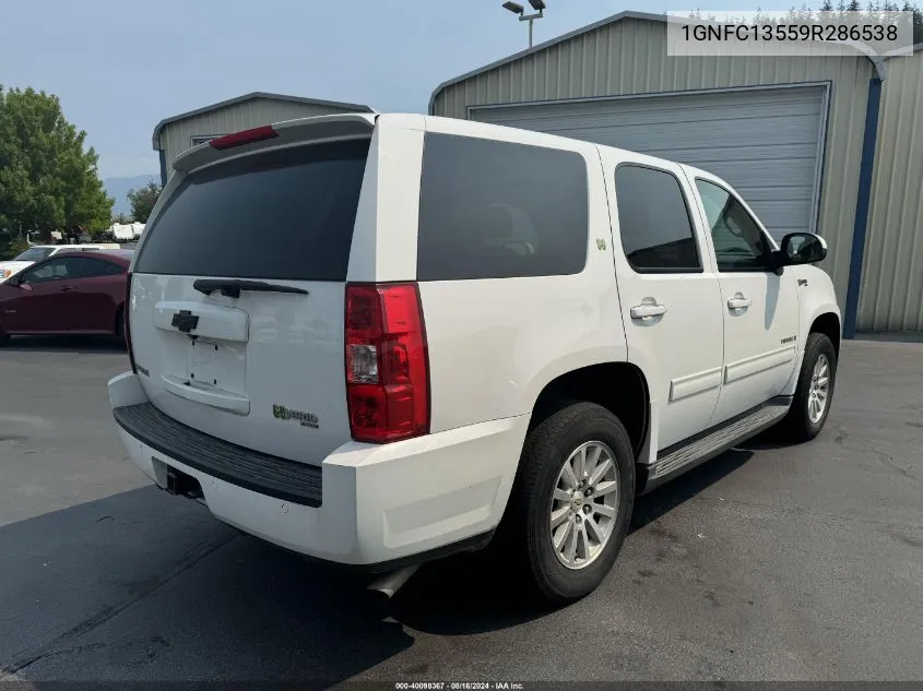 2009 Chevrolet Tahoe Hybrid VIN: 1GNFC13559R286538 Lot: 40098367