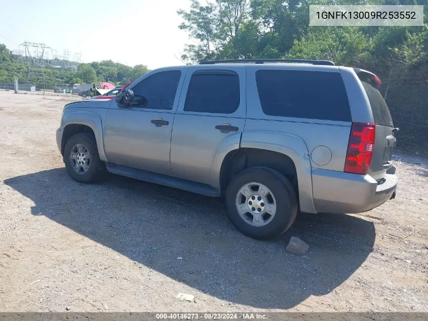 1GNFK13009R253552 2009 Chevrolet Tahoe Ls