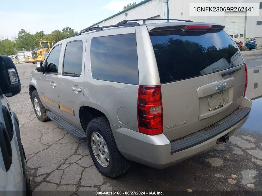 2009 Chevrolet Tahoe Lt2 VIN: 1GNFK23069R262441 Lot: 40216165