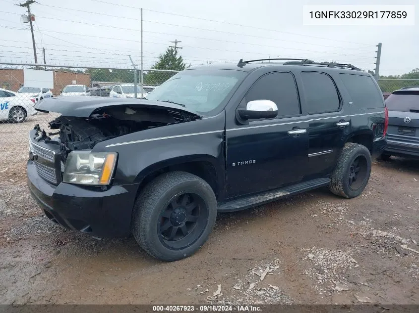 1GNFK33029R177859 2009 Chevrolet Tahoe K1500 Ltz