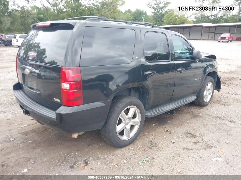 2009 Chevrolet Tahoe Lt2 VIN: 1GNFK23039R184300 Lot: 40357739