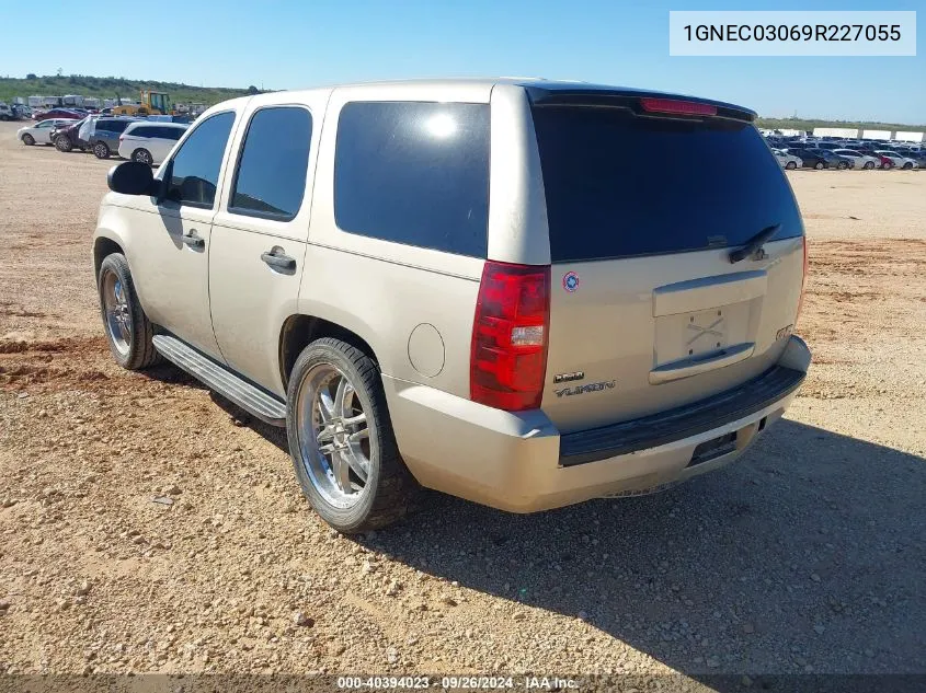 1GNEC03069R227055 2009 Chevrolet Tahoe Police