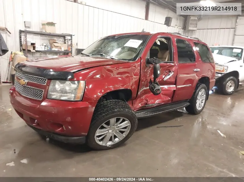 1GNFK33219R214918 2009 Chevrolet Tahoe Ltz