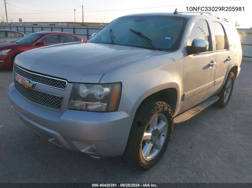 1GNFC33029R205981 2009 Chevrolet Tahoe Ltz