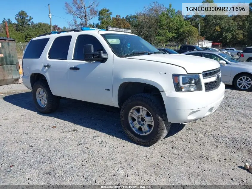 1GNEC03009R271696 2009 Chevrolet Tahoe Police