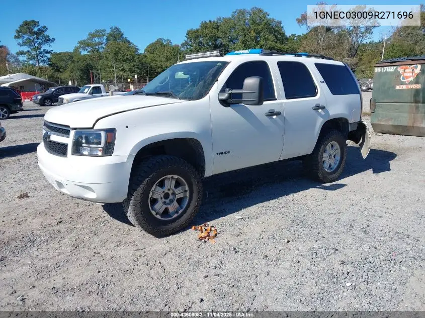 1GNEC03009R271696 2009 Chevrolet Tahoe Police