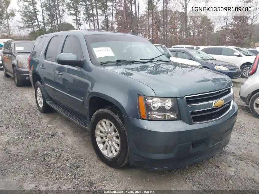 1GNFK13509R109480 2009 Chevrolet Tahoe Hybrid