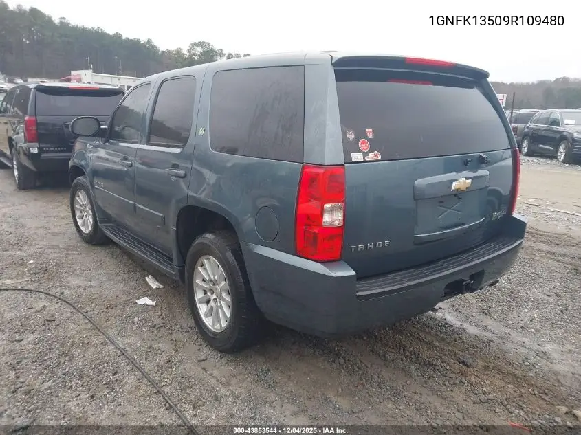 1GNFK13509R109480 2009 Chevrolet Tahoe Hybrid