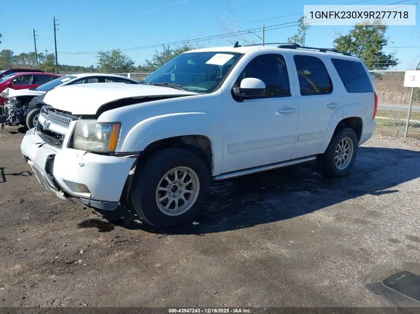 1GNFK230X9R277718 2009 Chevrolet Tahoe Lt2
