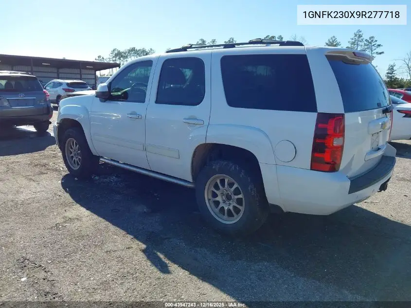 1GNFK230X9R277718 2009 Chevrolet Tahoe Lt2