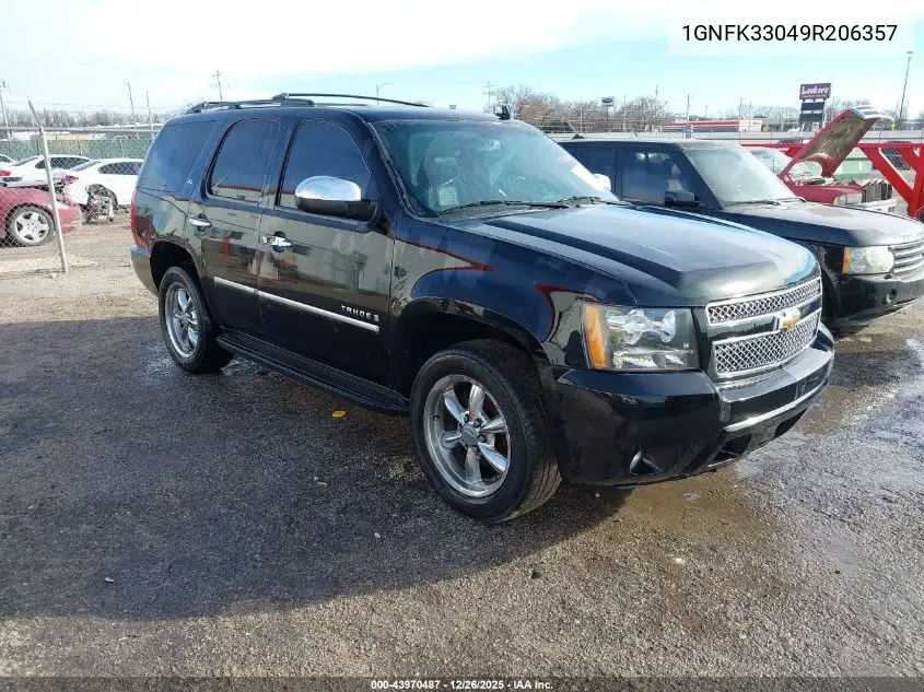 1GNFK33049R206357 2009 Chevrolet Tahoe Ltz
