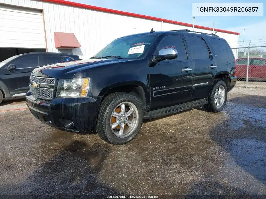 1GNFK33049R206357 2009 Chevrolet Tahoe Ltz
