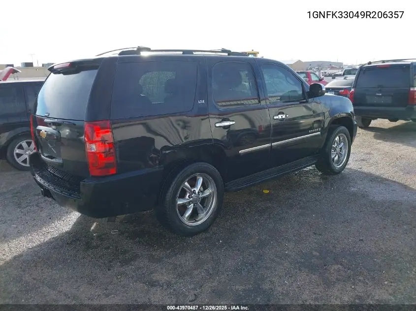 1GNFK33049R206357 2009 Chevrolet Tahoe Ltz