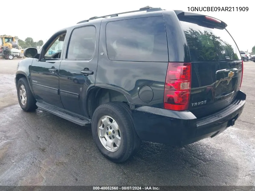 2010 Chevrolet Tahoe Lt VIN: 1GNUCBE09AR211909 Lot: 40052560