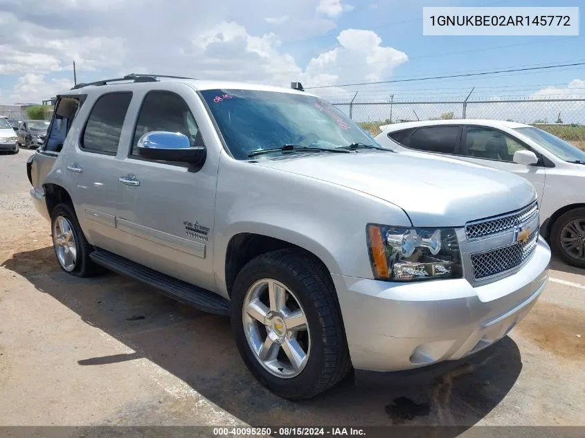 1GNUKBE02AR145772 2010 Chevrolet Tahoe Lt