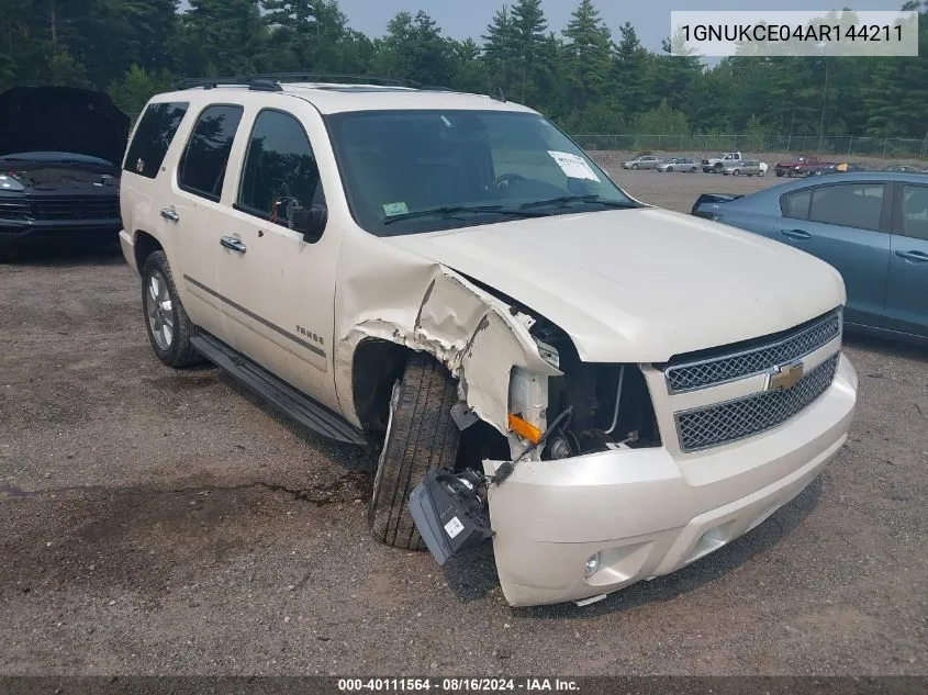 1GNUKCE04AR144211 2010 Chevrolet Tahoe Ltz