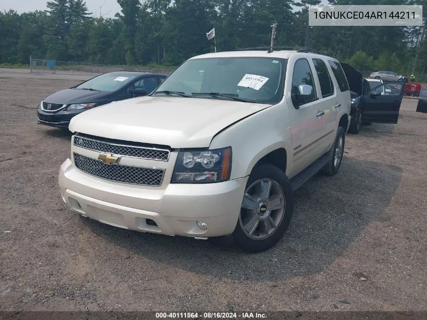 1GNUKCE04AR144211 2010 Chevrolet Tahoe Ltz