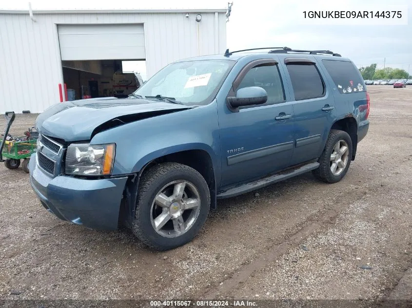 2010 Chevrolet Tahoe Lt VIN: 1GNUKBE09AR144375 Lot: 40115067