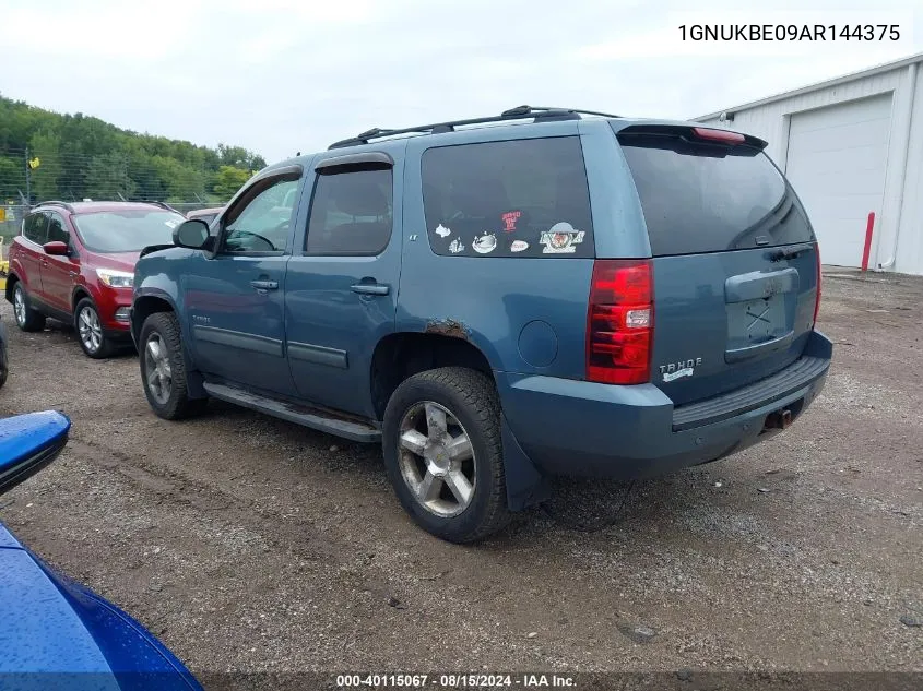 2010 Chevrolet Tahoe Lt VIN: 1GNUKBE09AR144375 Lot: 40115067