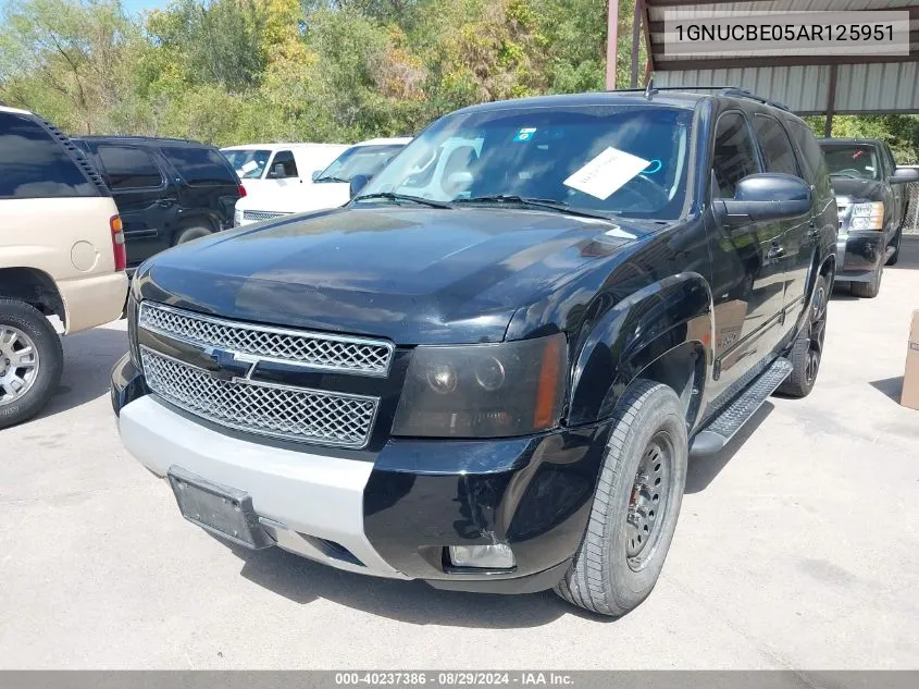 1GNUCBE05AR125951 2010 Chevrolet Tahoe Lt