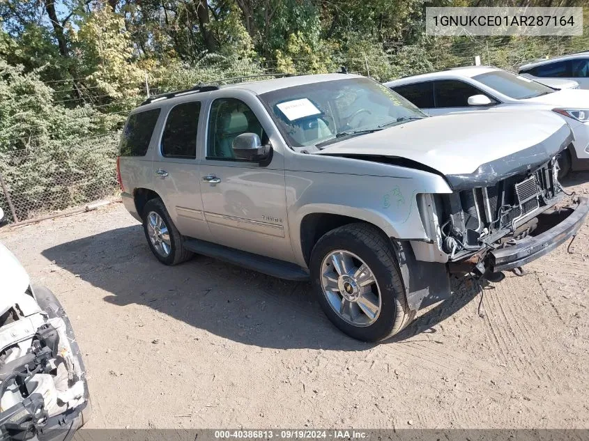 2010 Chevrolet Tahoe Ltz VIN: 1GNUKCE01AR287164 Lot: 40386813