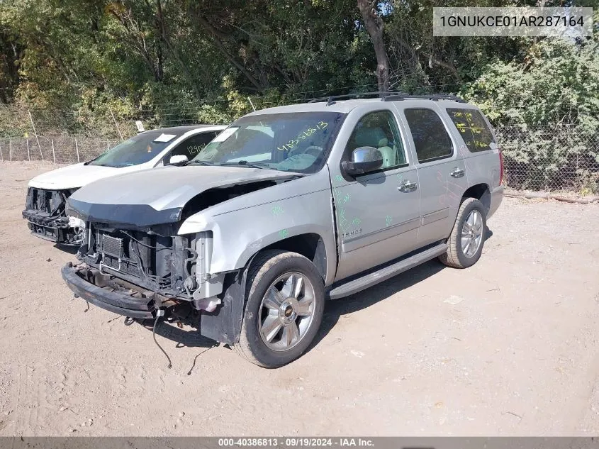 1GNUKCE01AR287164 2010 Chevrolet Tahoe Ltz