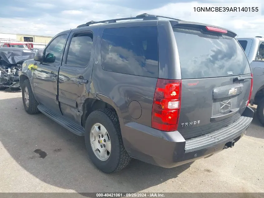 1GNMCBE39AR140155 2010 Chevrolet Tahoe Lt