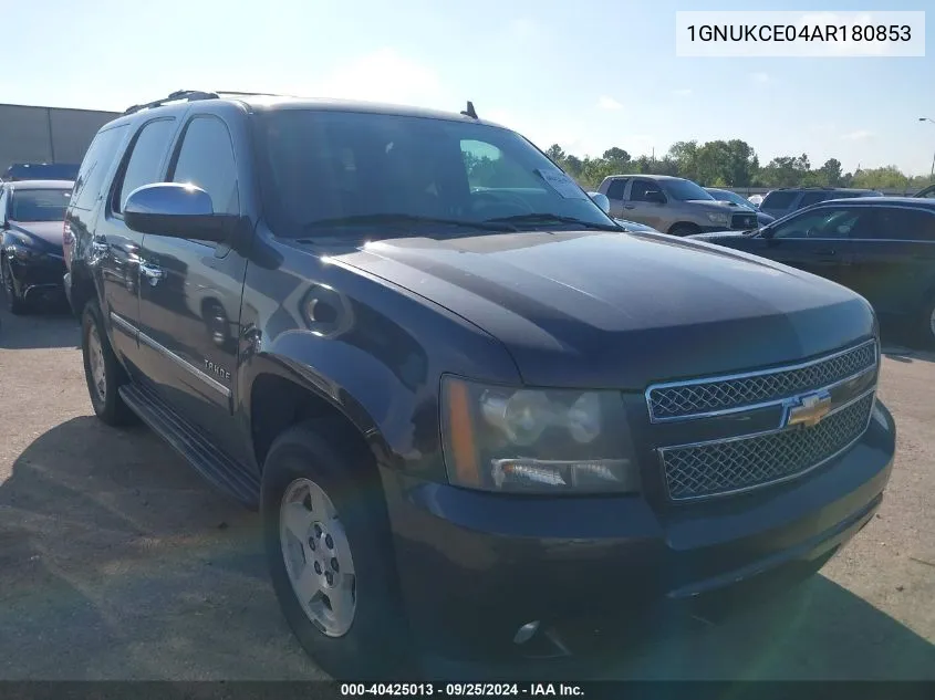 1GNUKCE04AR180853 2010 Chevrolet Tahoe Ltz