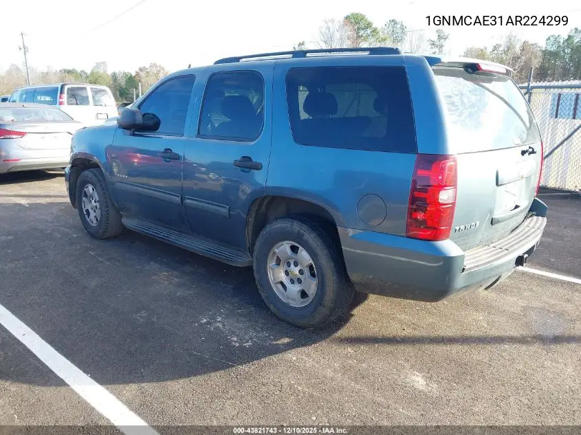 1GNMCAE31AR224299 2010 Chevrolet Tahoe Ls