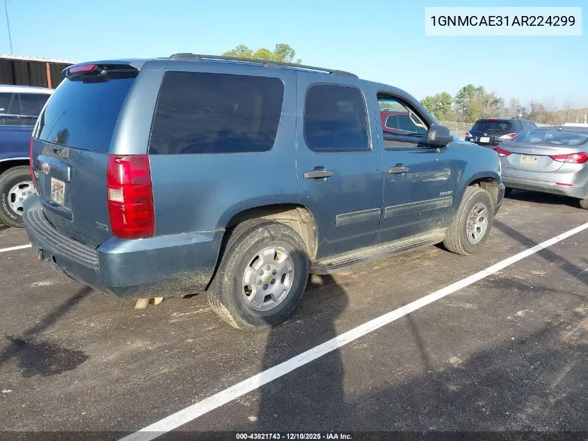 1GNMCAE31AR224299 2010 Chevrolet Tahoe Ls