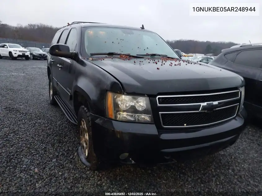 1GNUKBE05AR248944 2010 Chevrolet Tahoe Lt