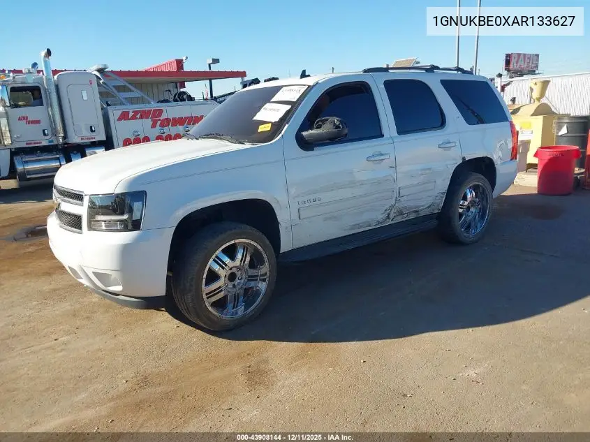 1GNUKBE0XAR133627 2010 Chevrolet Tahoe Lt