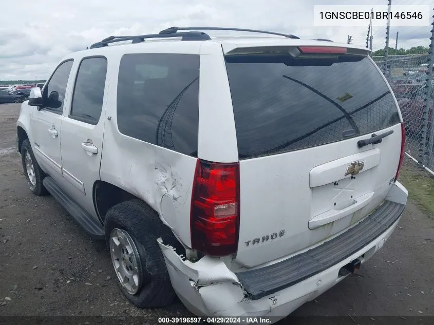 1GNSCBE01BR146546 2011 Chevrolet Tahoe Lt