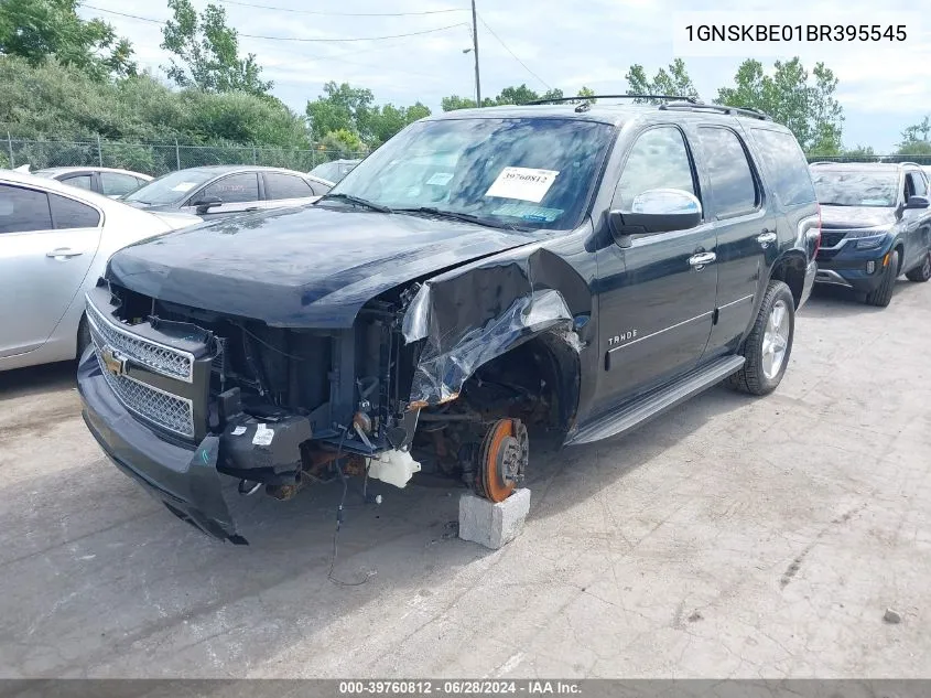 2011 Chevrolet Tahoe K1500 Lt VIN: 1GNSKBE01BR395545 Lot: 39760812