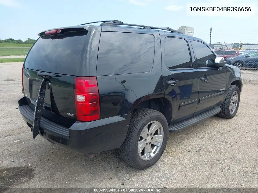 1GNSKBE04BR396656 2011 Chevrolet Tahoe Lt