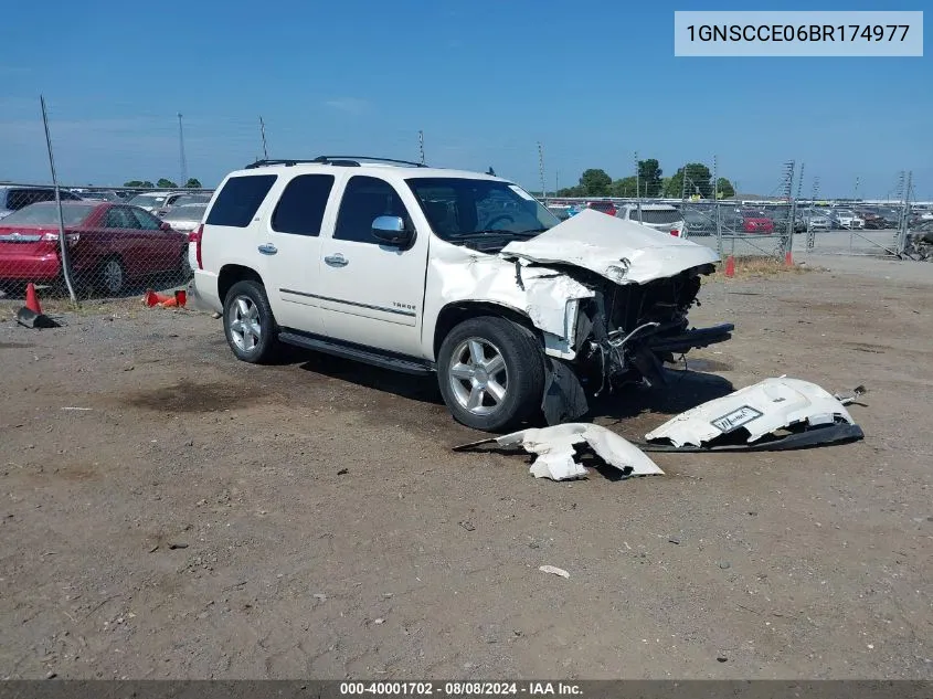 2011 Chevrolet Tahoe Ltz VIN: 1GNSCCE06BR174977 Lot: 40001702